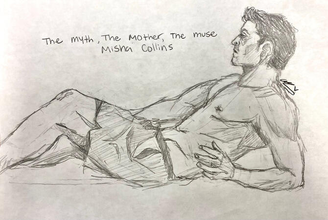 The Mother (Misha Collins figure study)